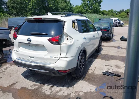 2017 Nissan Rogue Sv из США, поврежденный, VIN 5N1AT2MV0HC817097